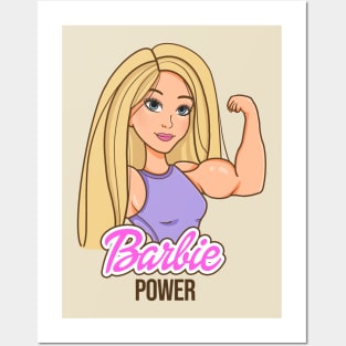 Barbie Power Posters and Art